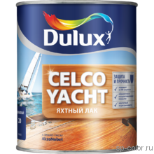 Dulux Celco Yacht 20 яхтный полуматовый лак для дерева