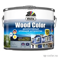 Dufa Wood Color полуматовый кроющий антисептик для дерева