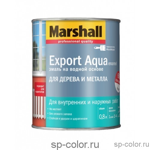 Marshall Export Aqua Эмаль на водной основе для дерева и металла