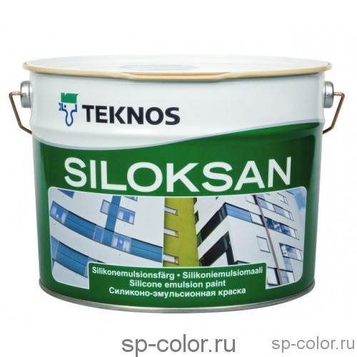 Teknos Siloksan Gel Краска водоразбавляемая, на основе полисилоксана гель для минеральных поверхностей.