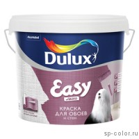 Dulux Easy краска для флизелиновых обоев и стен 