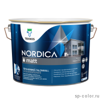 Teknos Nordica Matt краска для деревянных домов