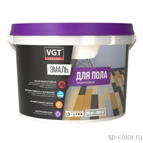 VGT Эмаль ВД-АК-1179 акриловая для пола «Профи» полуматовая