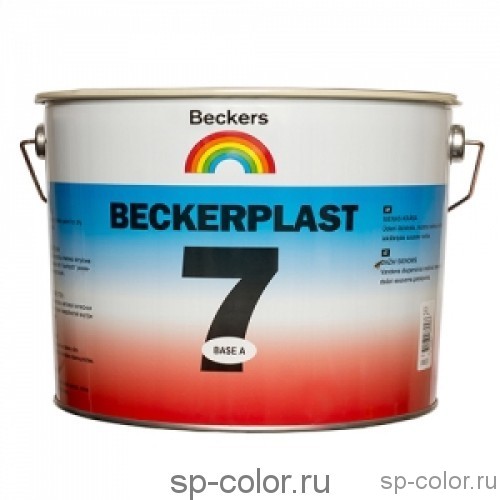 Beckers Interio Vaggfarg 07 латексная краска для стен и потолков