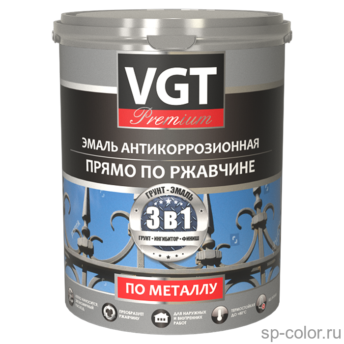 Купить цветную эмаль ВГТ 3 в 1 в интернет магазине в Москве по выгодной ...