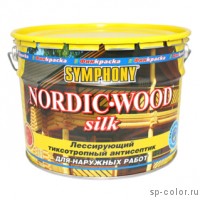 Symphony Nordic Wood Silk масляный антисептик для деревянных фасадов