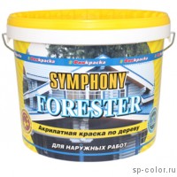 Symphony Forester акрилатная краска для деревянных фасадов