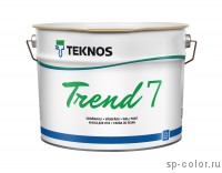 Teknos Trend 7 Краска водоразбавляемая матовая для внутренних работ