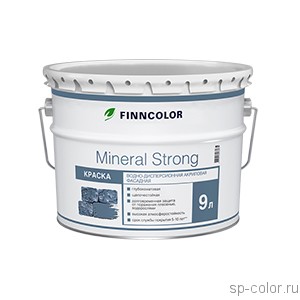 Finncolor Mineral Strong краска для бетонных фасадов