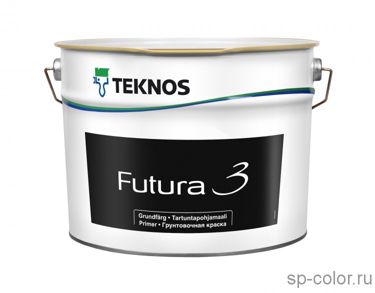 Teknos Futura 3 универсальная алкидная грунтовочная краска 