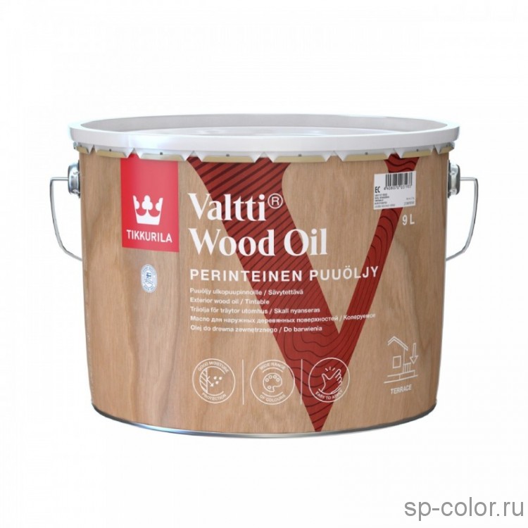Tikkurila Valtti Wood Oil масло для защиты древесины 