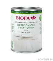 Biofa 8510 Цветное масло для интерьера. Белое