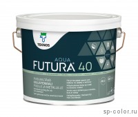 Teknos Futura Aqua 40 водоразбавляемая полуглянцевая универсальная краска