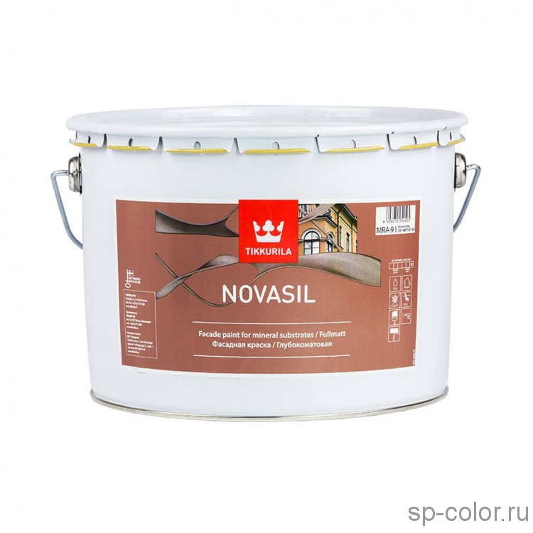 Tikkurila Novasil силиконо модифицированная краска для фасадов