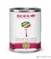 Biofa 8521-01 Color-Oil For Indoors. Серебро. Цветное масло для интерьера