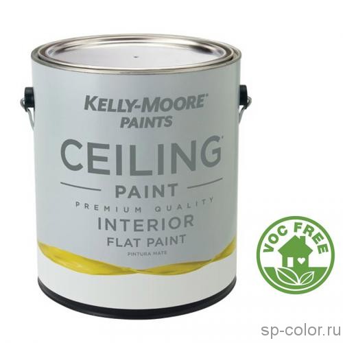 Kelly Moore Ceiling Paint белоснежная потолочная краска 