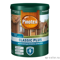 Pinotex Classic Plus 3 в 1 декоративная пропитка для деревянных фасадов