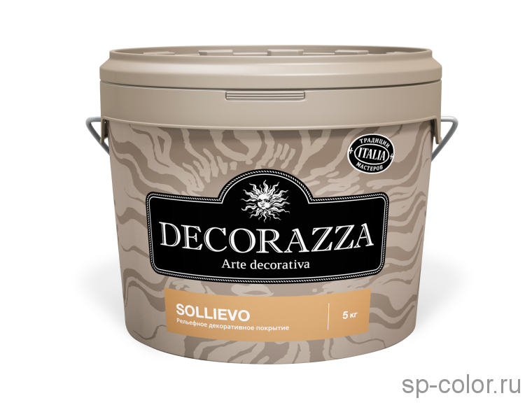 Decorazza Sollievo рельефное декоративное покрытие