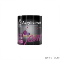 Dufa Home Acrylic Matt интерьерная краска с благородной фактурой, база С (0,9л)