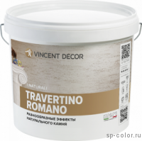 Vincent Decor Decorum Travertino Romano эффект камня травертино