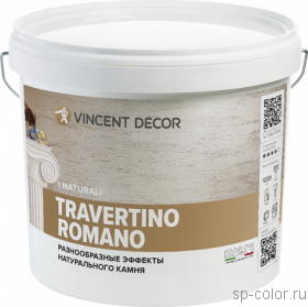 Vincent Decor Decorum Travertino Romano эффект камня травертино