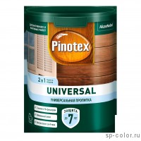 Pinotex Universal 2 в 1 защитная пропитка для дерева