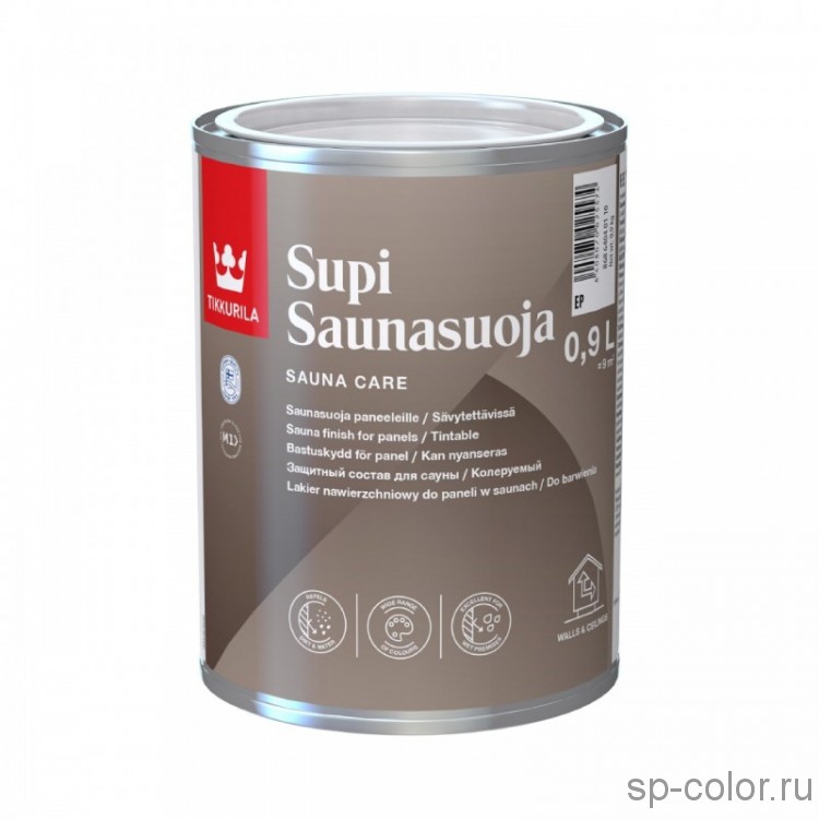 Tikkurila Supi Saunasuoja защитный состав для бани