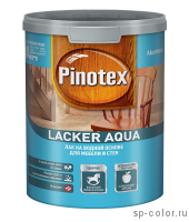 Pinotex Lacker Aqua матовый водный акриловый лак для вагонки