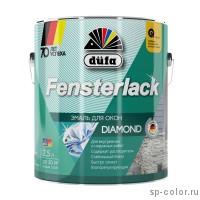 Эмаль Dufa Fensterlack тиксотропная для окон белоснежная глянцевая