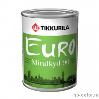 Tikkurila Miralkyd 90 универсальная алкидная глянцевая эмаль 