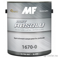 MF Paints Absolute Flat 1670 Глубоко матовая краска для потолков