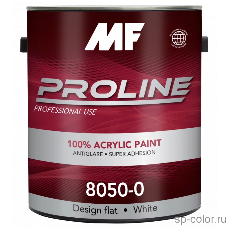 MF Paints Proline Red 8050 Премиальная краска для стен