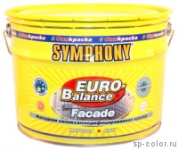 Symphony Euro Balance Facade Siloxan краска для бетонных фасадов усиленная силиконом