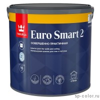 Tikkurila Euro Smart 2 глубокоматовая интерьерная краска 