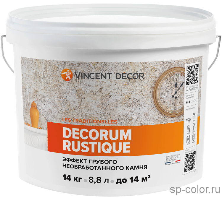 Vincent Decor Decorum Rustique эффект старинных стен