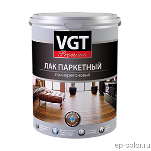 Купить акриловый лак VGT - Водный полиуретановый лак для деревянного пола  цена -