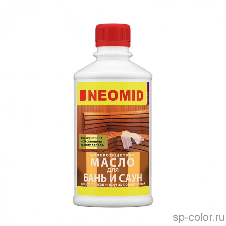 Neomid Sauna Деревозащитное масло для бани и сауны 