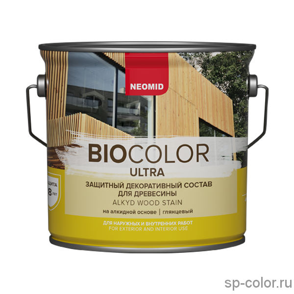 Neomid Bio Color Ultra Защитный состав для древесины