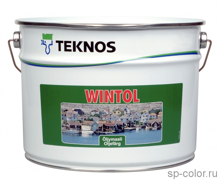 Teknos Wintol масляно-алкидная краска для деревянных поверхностей 