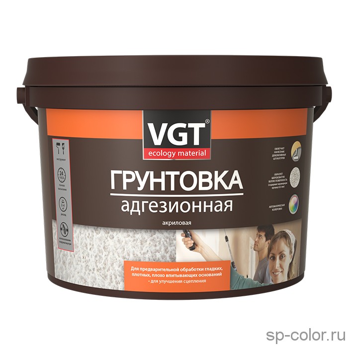 VGT Грунтовка ВД-АК-0301 Адгезионная под декоративные покрытия