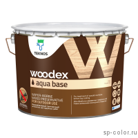 Teknos Woodex Aqua Base грунтовочный антисептик для деревянных поверхностей