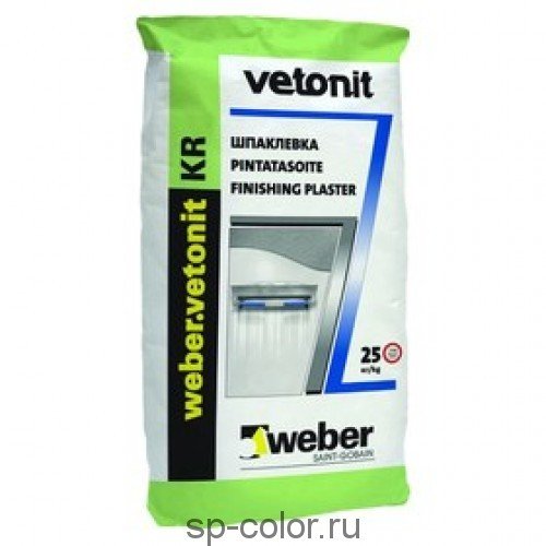 Vetonit KR Шпаклевка 25 кг (Ветонит КР) 